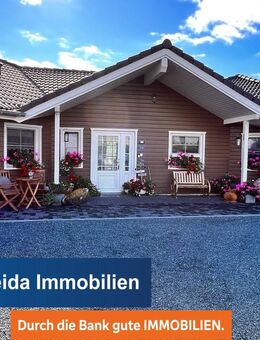 Exklusives Schwedenhaus im Bungalow-Stil mit großzügigem Grundstück! - Steinberg (Sachsen)
