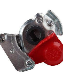 Hydraulik Kupplungskopf M16x1.5 mm Vorrat rot mit Ventil 8,5 bar SET 12 - Wuppertal