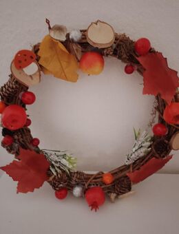 Herbstkranz, Dekoration, Kranz, Herbstdekoration - Eichstätt