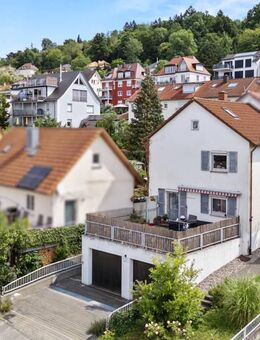 *Bezugsfrei* Reihenendhaus mit Garten, großer Terrasse und Doppelgarage in beliebter Südstadtlage - Ravensburg