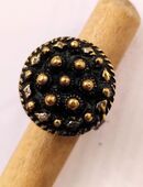 Goldblümchen-Ring, 1960'er Jahre (?), Modeschmuck in 01099