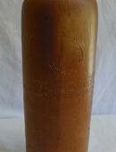 Alte Tonflasche (8): Rhenser Mineralbrunnen, Rhens a. Rhein in 69250