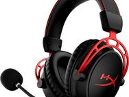 HyperX Cloud Alpha Wireless Gaming-Headset (LED Ladestandsanzeige, Mikrofon abnehmbar, Rauschunterdrückung)
