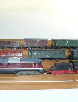 2 Loks von "Piko" + 7 Waggons für die Spur H0, analog - Remscheid