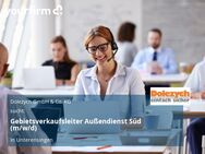 Gebietsverkaufsleiter Außendienst Süd (m/w/d) - Unterensingen