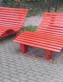 Relaxbank Sinnesbank Relaxliege Waldsofa Sonnenliege in 66687