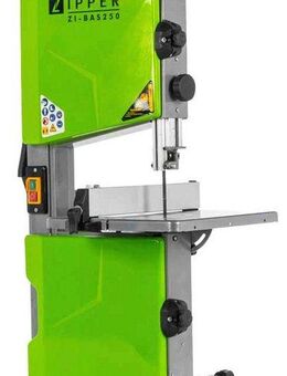 ZIPPER Holzbandsäge »ZI-BAS250«, sichere und zuverlässige Basismaschine mit 500 Watt-Motor Leistung