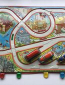 Blechspielzeug Bahn Vintage mit Triebwagen 1950er Jahre in 36043