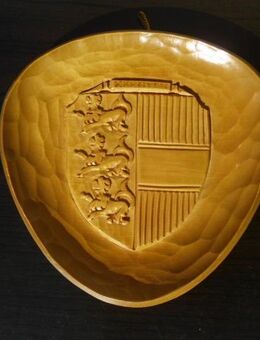 Kärnten Wappen Holz Handarbeit Österreich Schnitzerei Deko Retro Vintage 4,- - Flensburg