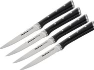 Tefal Steakbesteck K232S4 Ice Force (4-tlg), 4 Personen, Edelstahl, 11cm, Spezialmesser, langfristige Leistung, Made in Germany