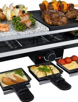 Steba Raclette RC 108, 8 Raclettepfännchen, 2000 W