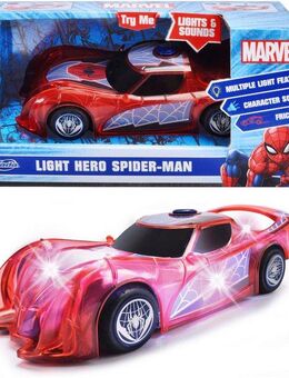 Dickie Toys Spielzeug-Auto Marvel Light Hero Spider-Man 1:32, mit Licht und Sound