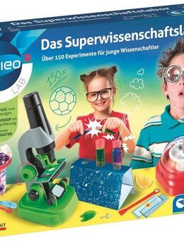 Clementoni® Experimentierkasten Galileo, Das Superwissenschaftslabor, Made in Europe