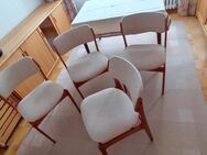 4 Vintage Design Eßzimmer-Stühle: Eric Buch, Modell 49 von Mobler - Berlin