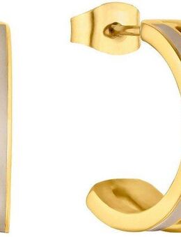 s.Oliver Paar Creolen, mit Emaille