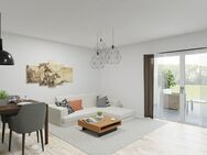Zwei-Zimmer-Erdgeschoss-Eigentumswohnung nach neustem Energiestandard mit Terrasse zu kaufen - Bohmte
