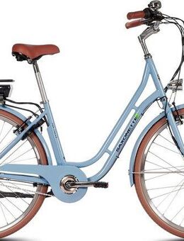 SAXONETTE E-Bike Cityrad Saxonette Style Plus 2.0, 3 Gang, Nabenschaltung, Frontmotor, 375 Wh, (mit Akku-Ladegerät), Pedelec, Elektrofahrrad für Damen u. Herren