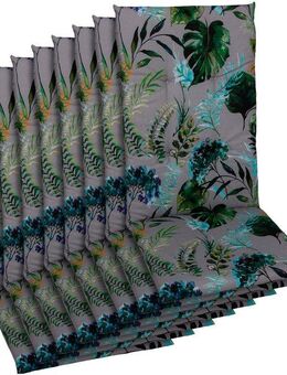 GO-DE Hochlehnerauflage, (Spar-Set, 8 St), Maße ca.: 48 cm x 118 cm x 5 cm