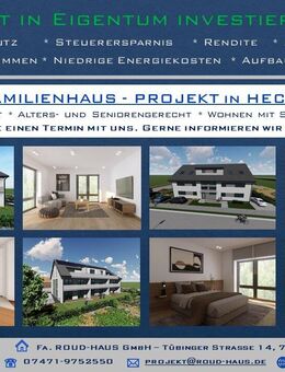-- Jetzt in Eigentum investieren ! -- - Hechingen