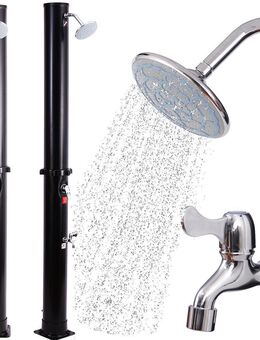 DMS Solardusche Solar Gartendusche Dusche Pooldusche Schwarz - Birkenfeld (Baden-Württemberg)