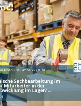 Kaufmännische Sachbearbeitung im Lagerbüro/ Mitarbeiter in der Auftragsabwicklung im Lager/ Sachbearbeiter (m/w/d) - Ludwigsfelde