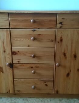 Holzkommode aus Fichte (Echtholz) - Kirchheim (München)