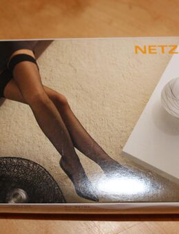 Orig. Palmers Netz Halterlose Strümpfe Schwarz Gr. 39-42 neu OVP - Nürnberg