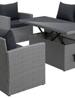 MERXX Gartenlounge-Set Chicago, für 6 Personen geeignet, Stahl, Inkl. Auflagen