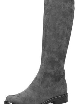 Caprice Schlupfstiefel, Blockabsatz, Langschaftstiefel in klassischer Linie, XS Schaft