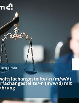 Rechtsanwaltsfachangestellte/-n (m/w/d) oder Notarfachangestellte/-n (m/w/d) mit Berufserfahrung - Ratingen