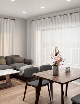 Helle 3,5-Zi.-Wohnung mit Balkon, Stellplatz und Keller - Bretten
