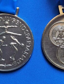 DDR Sportmedaillen, Gold Silber Bronze - Jena