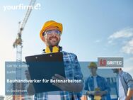 Bauhandwerker für Betonarbeiten - Bockenem