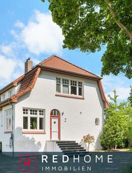 Charmante Altbauvilla auf einem ca. 2.100 m² großen Grundstück in Bokholt-Hanredder! - Bokholt-Hanredder