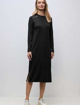 STREET ONE Midikleid in Unifarbe