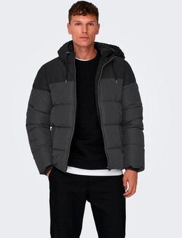 ONLY & SONS Steppjacke ONSMARLON LIFE HOOD PUFFER JACKET OTW VD