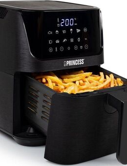PRINCESS Heißluftfritteuse 182024, 1350 W, Heißluftfritteuse XL - 3,5 L - Digitaler Touchscreen