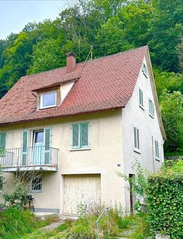 Einfamilienhaus mit Garage sucht fleißige Handwerkerhände - Wiesensteig