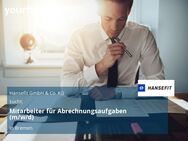 Mitarbeiter für Abrechnungsaufgaben (m/w/d) - Bremen