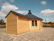 Pavillon KOTA Grillpavillon 9.2m² 250cm Anbau Kiefer - Rietberg