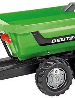 rolly toys® Kinderfahrzeug-Anhänger Halfpipe Deutz, für Trettraktoren