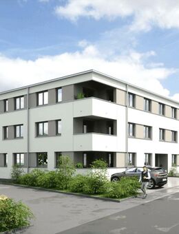 Exklusiver Neubau in Toplage: Moderne barrierefreie Wohnungen mit Loggia, 3-Zi. OG, bezugsfertig - Rothenburg (Tauber)