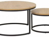 ACTONA GROUP Couchtisch Spiro, TOPSELLER! (2-St., Couchtisch, Beistelltisch, OTTOs Choice), Couchtischsatz, Beistelltisch, Satz aus 2 Stück, rund