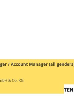 Sales Manager / Account Manager (all genders) - Remote - Leipzig