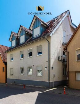 "Maisonettewohnung zentral in Cleebronn: Balkon, 2 Bäder, neue Einbauküche & Ausbau zum 4. Zimmer" - Cleebronn
