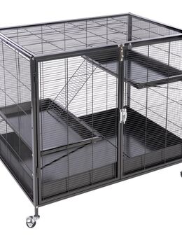TIAKI Kleintierkäfig Étagère - Hauptkäfig: L 93,5 x B 63 x H 84 cm