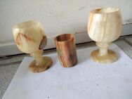 5 Becher aus Onyxmarmor gebraucht - Dettenheim