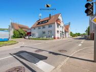 Attraktives Mehrfamilienhaus, zwei großzügigen Wohneinheiten, gewerblichem Bereich, Ausbaupotenzial - Weinstadt