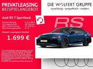 Audi RS7, Sportback performance NAVARRABLAU MATT, Jahr 2022 - Großwallstadt