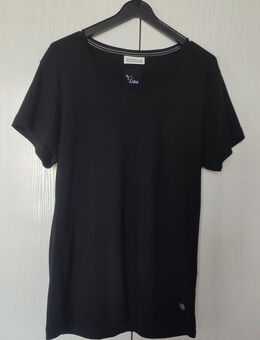 Damen T-Shirt Street One kurzer Arm Gr. 38 Schwarz Gebraucht - Preußisch Oldendorf